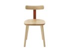 【ティーアンドオー/T&O / GOODS】のT1 Chair / T1チェア ウッド:メープル C-0(ウレタン塗装 / ナチュラルクリア)、スチール:レッド|ID:prp329100000002723