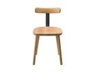 【ティーアンドオー/T&O / GOODS】のT1 Chair / T1チェア ウッド:オーク C-0(ウレタン塗装 / ナチュラルクリア)、スチール:ブラック|ID: prp329100000002723 ipo3291000000014895731