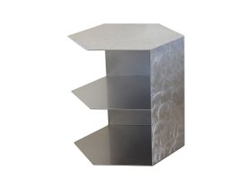 【三代目板金屋/Bankinya / GOODS】のhoneycomb / ハニカム 前面開放型 / 棚板付き(シルバー) 人気、トレンドファッション・服の通販 founy(ファニー) シルバー Silver, Metallic Silver テーブル Table, Dining Table ミックス Mix, Mixed Style ランダム Random, Irregular 送料無料 Free Shipping おすすめ Recommended / Our Picks ホーム・キャンプ・アウトドア・お取り寄せ Home Living / Home & Lifestyle / Camping Gear / Outdoor Camping 家具・インテリア Home Furniture & Interior. Stylish & Functional Living Spaces 収納家具・キャビネット Storage Furniture シェルフ・オープンラック・収納棚 Open Shelf Rack |ID:prp329100000002775