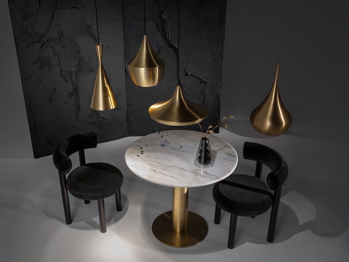 【トム ディクソン/Tom Dixon / GOODS】のTube Base + White Marble Top Round 900 / チューブ ベース + ホワイトマーブルトップ ラウンド 900 人気、トレンドファッション・服の通販 founy(ファニー) 　エレガント 上品　Elegant　シンプル　Simple　チューブ　Tube　テーブル　Table　フォルム　Form　マーブル　Marble　ラウンド　Round　ホーム・キャンプ・アウトドア・お取り寄せ　Home,Garden,Outdoor,Camping Gear　家具・インテリア　Furniture　テーブル　Table　ダイニングテーブル　Dining Table　ホーム・キャンプ・アウトドア・お取り寄せ　Home,Garden,Outdoor,Camping Gear　家具・インテリア　Furniture　テーブル　Table　カフェテーブル　Cafe Table　other-4|ID: prp329100000002801 ipo3291000000031501297