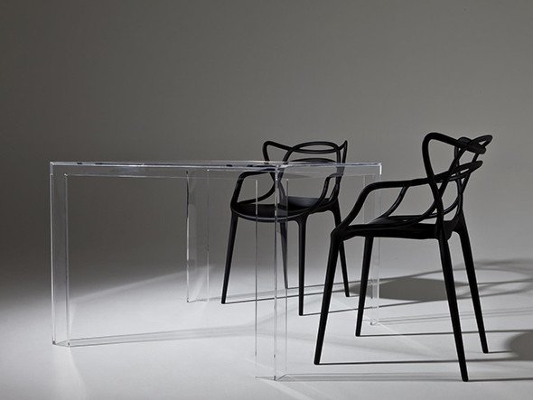 【カルテル/Kartell / GOODS】のINVISIBLE TABLE / インビジブルテーブル 人気、トレンドファッション・服の通販 founy(ファニー) 　エレガント 上品　Elegant　テーブル　Table　ホーム・キャンプ・アウトドア・お取り寄せ　Home,Garden,Outdoor,Camping Gear　家具・インテリア　Furniture　テーブル　Table　ダイニングテーブル　Dining Table　other-2|ID: prp329100000002806 ipo3291000000031527592