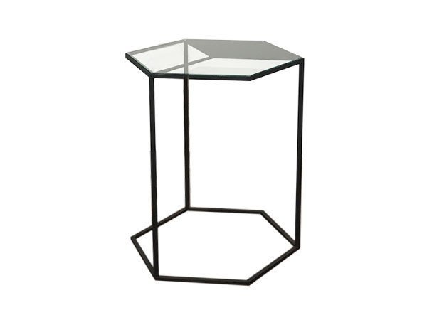 【フライミー ノワール/FLYMEe Noir / GOODS】のHEXAGON CUBE / ヘキサゴンキューブ テーブル 高さ45cm インテリア・キッズ・メンズ・レディースファッション・服の通販 founy(ファニー) https://founy.com/ 送料無料 Free Shipping ガラス Glass, Glassware シンプル Simple, Minimal テーブル Table, Dining Table ホーム・キャンプ・アウトドア・お取り寄せ Home Living / Home & Lifestyle / Camping Gear / Outdoor Camping 家具・インテリア Home Furniture & Interior. Stylish & Functional Living Spaces テーブル Dining, Coffee & Side Tables サイドテーブル・ナイトテーブル Side & End Tables |ID: prp329100000002857 ipo3291000000030252301