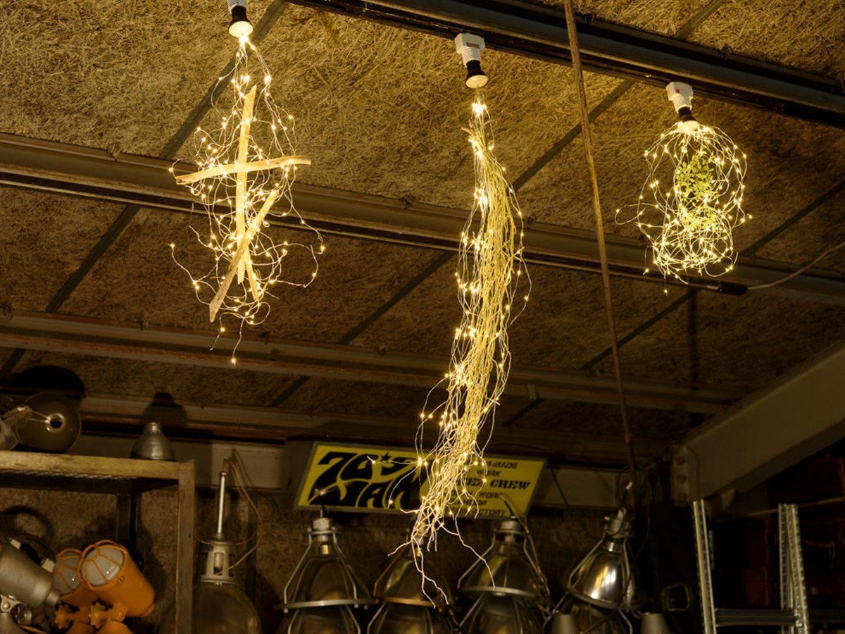 【フライミーパーラー/FLYMEe Parlor / GOODS】のLED Garland light / LED ソケット型ガーランドライト インテリア・キッズ・メンズ・レディースファッション・服の通販 founy(ファニー) 　ホーム・キャンプ・アウトドア・お取り寄せ　Home Living / Home & Lifestyle / Camping Gear / Outdoor Camping　家具・インテリア　Home Furniture & Interior. Stylish & Functional Living Spaces　ライト・照明　Lamps & Lighting Fixtures　サイズ:Mサイズ|ID: prp329100000002870 ipo3291000000036771777