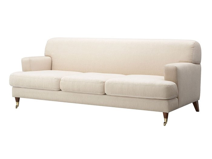 【フライミー ブラン/FLYMEe Blanc / GOODS】の3P SOFA / 3人掛けソファ n5999(真鍮キャスター脚) インテリア・キッズ・メンズ・レディースファッション・服の通販 founy(ファニー) https://founy.com/ クッション Cushion, Throw Pillow フォルム Silhouette, Form ホーム・キャンプ・アウトドア・お取り寄せ Home Living / Home & Lifestyle / Camping Gear / Outdoor Camping 家具・インテリア Home Furniture & Interior. Stylish & Functional Living Spaces ソファー Couches & Sofas |ID: prp329100000002877 ipo3291000000030205966