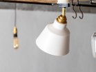 【フライミーパーラー/FLYMEe Parlor / GOODS】のSpot Light / スポットライト 引掛けシーリング仕様 #105496 大人の最旬トレンドファッション＆コーディネート founy(ファウニー) バランス Balance, Style Balance メタリック Metallic, Shiny Finish リラックス Relax, Relaxed Fit ホーム・キャンプ・アウトドア・お取り寄せ Home Living / Home & Lifestyle / Camping Gear / Outdoor Camping 家具・インテリア Home Furniture & Interior. Stylish & Functional Living Spaces ライト・照明 Lamps & Lighting Fixtures thumbnail 本体ブラス、シェードホワイト|ID: prp329100000002914 ipo3291000000037072905