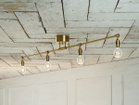 【フライミー ファクトリー/FLYMEe Factory / GOODS】のCeiling Lamp / 4灯シーリングランプ #25165 ゴールド、カーボン電球(BU-1150)|ID: prp329100000002924 ipo3291000000030184490