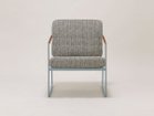 【杉山製作所/Sugiyama Seisakusho / GOODS】のfelice lounge chair / フェリーチェ ラウンジチェア 張地:ハウゼン HaGRG グレージュ(AAランク)、フレームサンドブルーグレー|ID: prp329100000002931 ipo3291000000030245423