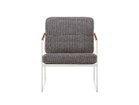【杉山製作所/Sugiyama Seisakusho / GOODS】のfelice lounge chair / フェリーチェ ラウンジチェア 張地:ハウゼン HaNV ネイビー(AAランク)、フレームサンドホワイト|ID: prp329100000002931 ipo3291000000034210833