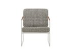【杉山製作所/Sugiyama Seisakusho / GOODS】のfelice lounge chair / フェリーチェ ラウンジチェア 張地:ハウゼン HaGRG グレージュ(AAランク)、フレームサンドシルバー|ID: prp329100000002931 ipo3291000000034210834