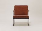 【杉山製作所/Sugiyama Seisakusho / GOODS】のfelice lounge chair / フェリーチェ ラウンジチェア 張地:牛革 AGAR エージングレザー茶(Bランク)、フレームサンドブラック|ID: prp329100000002931 ipo3291000000034210845