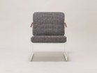 【杉山製作所/Sugiyama Seisakusho / GOODS】のfelice lounge chair / フェリーチェ ラウンジチェア 張地:ハウゼン HaNV ネイビー(AAランク)、フレームサンドホワイト|ID: prp329100000002931 ipo3291000000034210846