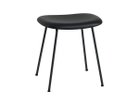 【ムート/MUUTO / GOODS】のFIBER STOOL TUBE BASE / ファイバースツール チューブベース カラー(座面レザー):リファインレザーブラック / ブラック|ID: prp329100000002943 ipo3291000000034114711