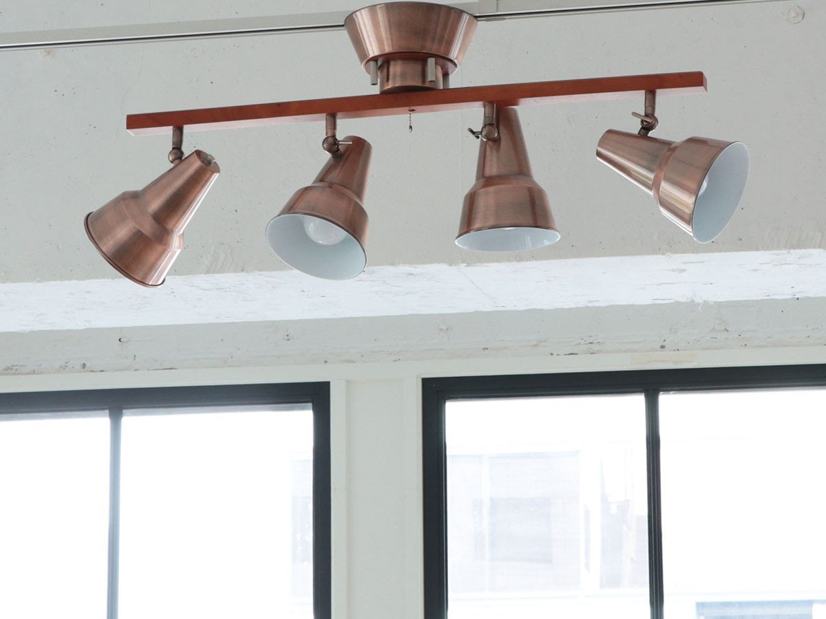 【フライミーパーラー/FLYMEe Parlor / GOODS】のCeiling Light / シーリングライト #105467 インテリア・キッズ・メンズ・レディースファッション・服の通販 founy(ファニー) 　ウッド　Wooden Design　リラックス　Relax, Relaxed Fit　送料無料　Free Shipping　ホーム・キャンプ・アウトドア・お取り寄せ　Home Living / Home & Lifestyle / Camping Gear / Outdoor Camping　家具・インテリア　Home Furniture & Interior. Stylish & Functional Living Spaces　ライト・照明　Lamps & Lighting Fixtures　シーリングライト・天井照明　Ceiling Light / Flush Mount Light　コッパー|ID: prp329100000002947 ipo3291000000033591570