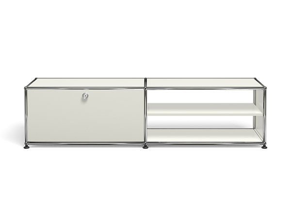 【ユーエスエム/USM / GOODS】のUSM Haller TV Board / USMハラー テレビボード W / D / H:1523 / 373 / 390mm ドロップダウンドア × 1、ディバイダーシェルフ × 1 人気、トレンドファッション・服の通販 founy(ファニー) 　コレクション　Collection　シンプル　Simple　スタイリッシュ　Stylish　ニューヨーク　New York　ボックス　Box　おすすめ　Recommend　ホーム・キャンプ・アウトドア・お取り寄せ　Home,Garden,Outdoor,Camping Gear　家具・インテリア　Furniture　テレビボード・テレビ台　TV Stand　テレビボード　Tv Board　 other-1|ID: prp329100000002950 ipo3291000000030168468