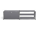 【ユーエスエム/USM / GOODS】のUSM Haller TV Board / USMハラー テレビボード W / D / H:1523 / 373 / 390mm ドロップダウンドア × 1、ディバイダーシェルフ × 1 ミッドグレー(海外取り寄せ)|ID: prp329100000002950 ipo3291000000030168473