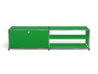 【ユーエスエム/USM / GOODS】のUSM Haller TV Board / USMハラー テレビボード W / D / H:1523 / 373 / 390mm ドロップダウンドア × 1、ディバイダーシェルフ × 1 USM グリーン(海外取り寄せ)|ID: prp329100000002950 ipo3291000000030168477