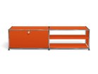 【ユーエスエム/USM / GOODS】のUSM Haller TV Board / USMハラー テレビボード W / D / H:1523 / 373 / 390mm ドロップダウンドア × 1、ディバイダーシェルフ × 1 ピュアオレンジ(海外取り寄せ)|ID: prp329100000002950 ipo3291000000030168479