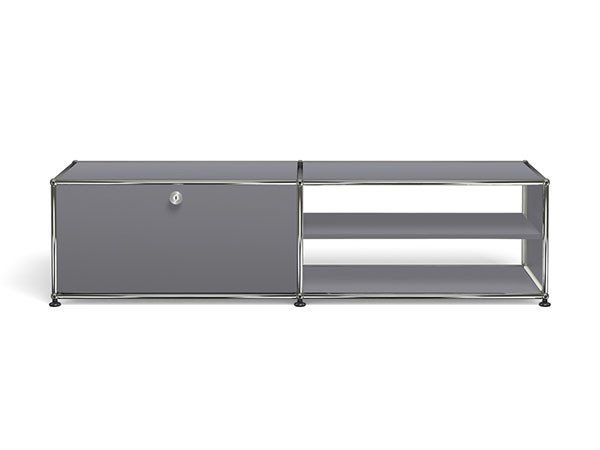 【ユーエスエム/USM / GOODS】のUSM Haller TV Board / USMハラー テレビボード W / D / H:1523 / 373 / 390mm ドロップダウンドア × 1、ディバイダーシェルフ × 1 人気、トレンドファッション・服の通販 founy(ファニー) 　コレクション　Collection　シンプル　Simple　スタイリッシュ　Stylish　ニューヨーク　New York　ボックス　Box　おすすめ　Recommend　ホーム・キャンプ・アウトドア・お取り寄せ　Home,Garden,Outdoor,Camping Gear　家具・インテリア　Furniture　テレビボード・テレビ台　TV Stand　テレビボード　Tv Board　other-5|ID: prp329100000002950 ipo3291000000031471641