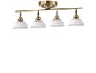 【フライミー ファクトリー/FLYMEe Factory / GOODS】のCUSTOM SERIES 4 Ceiling Lamp × Diner S / カスタムシリーズ 4灯シーリングランプ × ダイナーS 大人の最旬トレンドファッション＆コーディネート founy(ファウニー) 送料無料 Free Shipping ガラス Glass, Glassware シンプル Simple, Minimal スリット Slit, Slit Detail モチーフ Motif, Design Theme ホーム・キャンプ・アウトドア・お取り寄せ Home Living / Home & Lifestyle / Camping Gear / Outdoor Camping 家具・インテリア Home Furniture & Interior. Stylish & Functional Living Spaces ライト・照明 Lamps & Lighting Fixtures シーリングライト・天井照明 Ceiling Light / Flush Mount Light thumbnail 器具本体:ゴールド|ID: prp329100000002979 ipo3291000000037074882