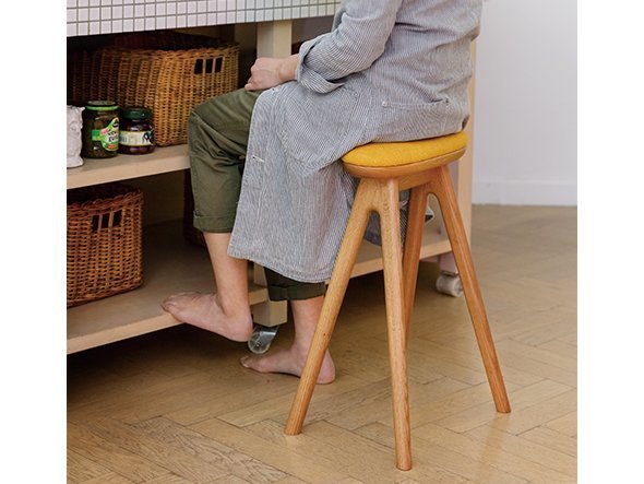 【ナガノインテリア/NAGANO INTERIOR / GOODS】のFriendly!! coupe kitchen stool / フレンドリー クーペ キッチンスツール 高さ63cm SC338-1S63 人気、トレンドファッション・服の通販 founy(ファニー) 　送料無料　Free Shipping　クッション　Cushion　コンパクト　Compact　ホーム・キャンプ・アウトドア・お取り寄せ　Home,Garden,Outdoor,Camping Gear　家具・インテリア　Furniture　チェア・椅子　Chair　スツール　Stool　ホーム・キャンプ・アウトドア・お取り寄せ　Home,Garden,Outdoor,Camping Gear　家具・インテリア　Furniture　チェア・椅子　Chair　カウンターチェア・ハイスツール　Counter Chair/High Stool　other-3|ID: prp329100000002980 ipo3291000000031462329