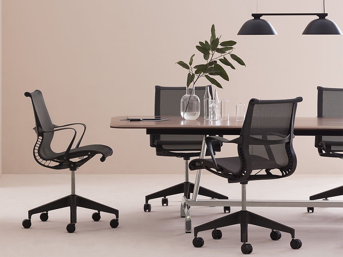【ハーマンミラー/Herman Miller / GOODS】のSetu Chair / Multipurpose Chair 5-star base / セトゥーチェア / マルチパーパスチェア 5本脚タイプ 人気、トレンドファッション・服の通販 founy(ファニー) 　シンプル　Simple　フィット　Fit　ホーム・キャンプ・アウトドア・お取り寄せ　Home,Garden,Outdoor,Camping Gear　家具・インテリア　Furniture　チェア・椅子　Chair　オフィスチェア・デスクチェア　Office Chair/Desk Chair　other-4|ID: prp329100000002993 ipo3291000000031548785