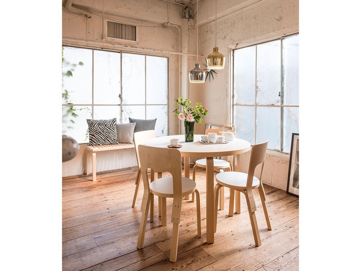 【アルテック/artek / GOODS】のTABLE 90A / 90A テーブル 人気、トレンドファッション・服の通販 founy(ファニー) 　送料無料　Free Shipping　シンプル　Simple, Minimal　テーブル　Table, Dining Table　デスク　Desk, Work Desk　ラウンド　Round, Round Neck　ワーク　Workwear, Utility Style　ホーム・キャンプ・アウトドア・お取り寄せ　Home Living / Home & Lifestyle / Camping Gear / Outdoor Camping　家具・インテリア　Home Furniture & Interior. Stylish & Functional Living Spaces　テーブル　Dining, Coffee & Side Tables　ダイニングテーブル・食卓テーブル　Dining Tables　other-4|ID: prp329100000002997 ipo3291000000031475013