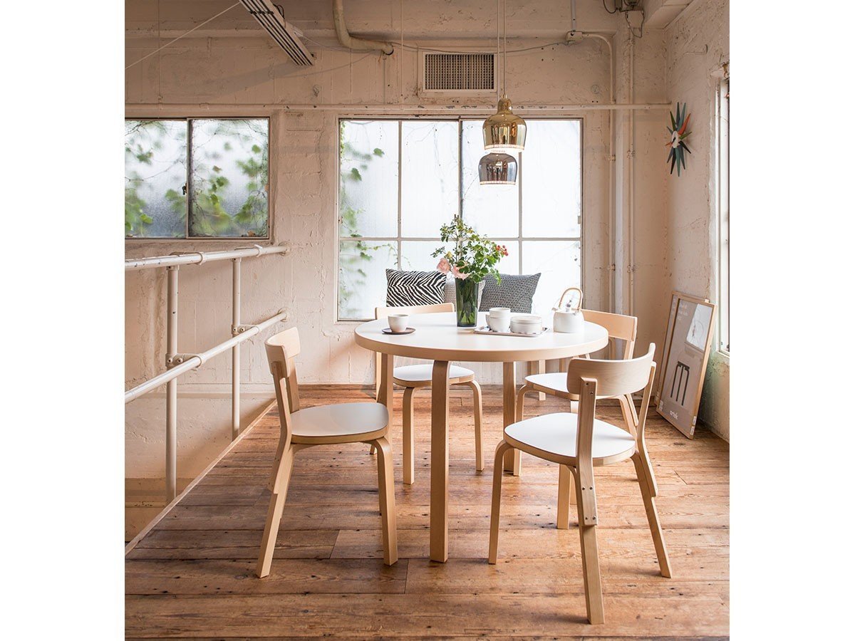 【アルテック/artek / GOODS】のTABLE 90A / 90A テーブル 人気、トレンドファッション・服の通販 founy(ファニー) 　送料無料　Free Shipping　シンプル　Simple, Minimal　テーブル　Table, Dining Table　デスク　Desk, Work Desk　ラウンド　Round, Round Neck　ワーク　Workwear, Utility Style　ホーム・キャンプ・アウトドア・お取り寄せ　Home Living / Home & Lifestyle / Camping Gear / Outdoor Camping　家具・インテリア　Home Furniture & Interior. Stylish & Functional Living Spaces　テーブル　Dining, Coffee & Side Tables　ダイニングテーブル・食卓テーブル　Dining Tables　other-5|ID: prp329100000002997 ipo3291000000031475014