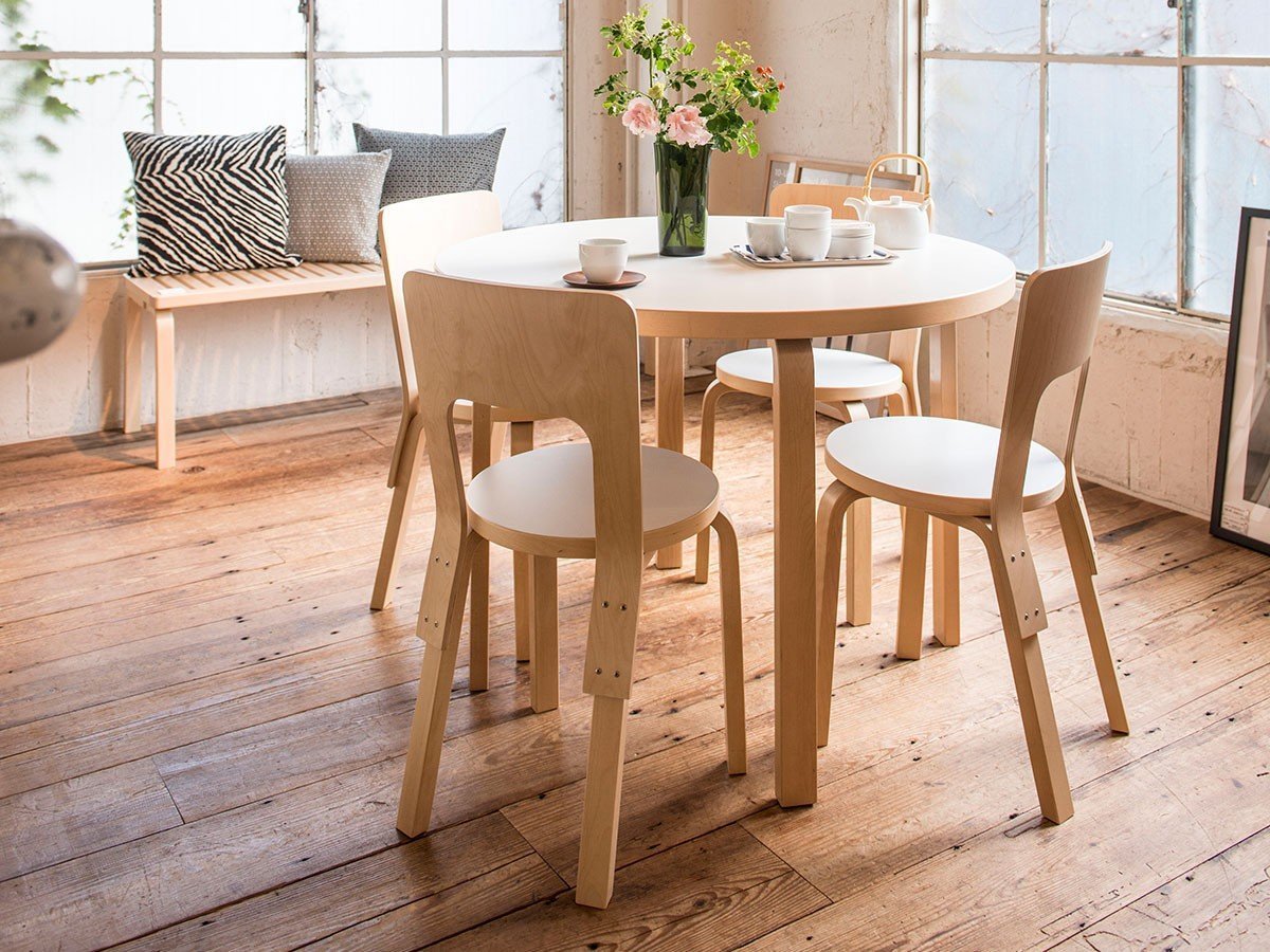 【アルテック/artek / GOODS】のTABLE 90A / 90A テーブル 人気、トレンドファッション・服の通販 founy(ファニー) 　送料無料　Free Shipping　シンプル　Simple, Minimal　テーブル　Table, Dining Table　デスク　Desk, Work Desk　ラウンド　Round, Round Neck　ワーク　Workwear, Utility Style　ホーム・キャンプ・アウトドア・お取り寄せ　Home Living / Home & Lifestyle / Camping Gear / Outdoor Camping　家具・インテリア　Home Furniture & Interior. Stylish & Functional Living Spaces　テーブル　Dining, Coffee & Side Tables　ダイニングテーブル・食卓テーブル　Dining Tables　other-6|ID: prp329100000002997 ipo3291000000031475015