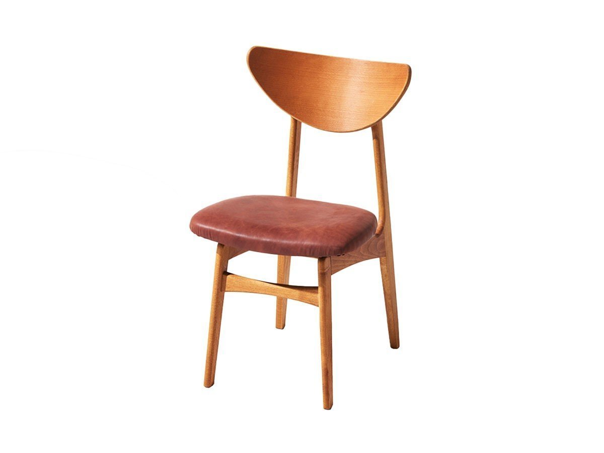 【スウィッチ/SWITCH / GOODS】のKarl dining chair / カール ダイニングチェア インテリア・キッズ・メンズ・レディースファッション・服の通販 founy(ファニー) 　送料無料　Free Shipping　コンパクト　Compact　ホーム・キャンプ・アウトドア・お取り寄せ　Home,Garden,Outdoor,Camping Gear　家具・インテリア　Furniture　チェア・椅子　Chair　ダイニングチェア　Dining Chair　張地:L-11 オイルレザー ダークブラウン、フレーム:ミディアムブラウン|ID: prp329100000003006 ipo3291000000029056205