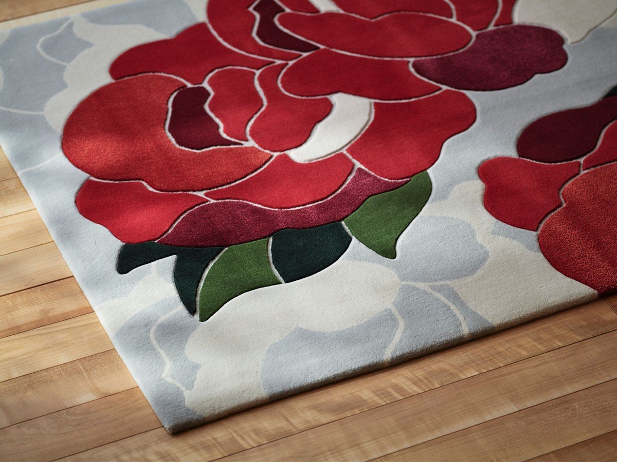 【山形緞通/Yamagata Dantsu / GOODS】のNEOCLASSIC LINE botan / 新古典ライン 牡丹 255 × 255cm インテリア・キッズ・メンズ・レディースファッション・服の通販 founy(ファニー) 　シルク　Silk, 100% Silk　モチーフ　Motif, Design Theme　ホーム・キャンプ・アウトドア・お取り寄せ　Home Living / Home & Lifestyle / Camping Gear / Outdoor Camping　家具・インテリア　Home Furniture & Interior. Stylish & Functional Living Spaces　その他 インテリア雑貨、家具　Home Decor & Furniture Extras　参考イメージ|ID: prp329100000003008 ipo3291000000030255573