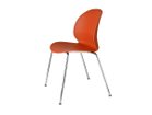 【フリッツ ハンセン/FRITZ HANSEN / GOODS】のN02 RECYCLE / N02 リサイクル チェア クロームベース N02-10 ダークオレンジ|ID: prp329100000003030 ipo3291000000037066898