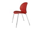【フリッツ ハンセン/FRITZ HANSEN / GOODS】のN02 RECYCLE / N02 リサイクル チェア クロームベース N02-10 ダークレッド|ID: prp329100000003030 ipo3291000000037066899