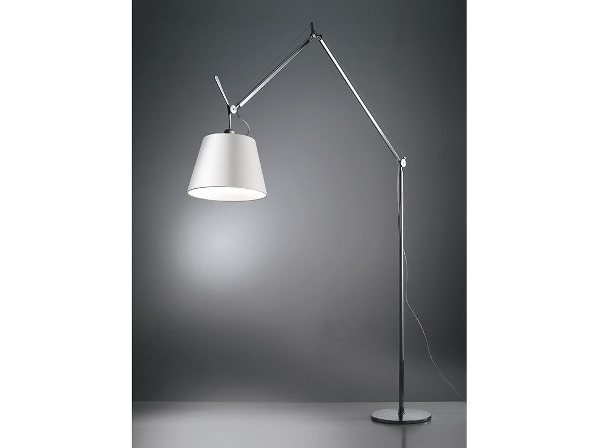 【アルテミデ/Artemide / GOODS】のTOLOMEO Mega Floor / トロメオ メガ フロア インテリア・キッズ・メンズ・レディースファッション・服の通販 founy(ファニー) 　送料無料　Free Shipping　イタリア　Italy　エレガント 上品　Elegant　サテン　Satin　フィット　Fit　人気　Popularity　ホーム・キャンプ・アウトドア・お取り寄せ　Home,Garden,Outdoor,Camping Gear　家具・インテリア　Furniture　ライト・照明　Lighting & Light Fixtures　フロアライト・スタンドライト　Floor Light/Stand Light　グレイサテン / シルバー|ID: prp329100000003074 ipo3291000000030229363