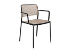 【カルテル/Kartell / GOODS】のAUDREY / オードリーアーム(ブラックフレーム) サンドグレイ|ID: prp329100000003101 ipo3291000000037066535
