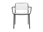 【カルテル/Kartell / GOODS】のAUDREY / オードリーアーム(ブラックフレーム) ホワイト|ID: prp329100000003101 ipo3291000000037066537