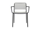 【カルテル/Kartell / GOODS】のAUDREY / オードリーアーム(ブラックフレーム) ライトグレイ|ID: prp329100000003101 ipo3291000000037066539