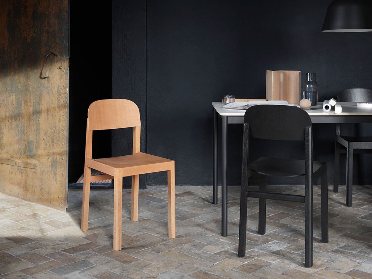 【ムート/MUUTO / GOODS】のWORKSHOP CHAIR / ワークショップチェア 人気、トレンドファッション・服の通販 founy(ファニー) 　送料無料　Free Shipping　ウッド　Wood　コンパクト　Compact　シンプル　Simple　バランス　Balance　ホーム・キャンプ・アウトドア・お取り寄せ　Home,Garden,Outdoor,Camping Gear　家具・インテリア　Home Furniture & Interior. Stylish & Functional Living Spaces　チェア・椅子　Chair　ダイニングチェア　Dining Chair　other-5|ID: prp329100000003144 ipo3291000000031549581