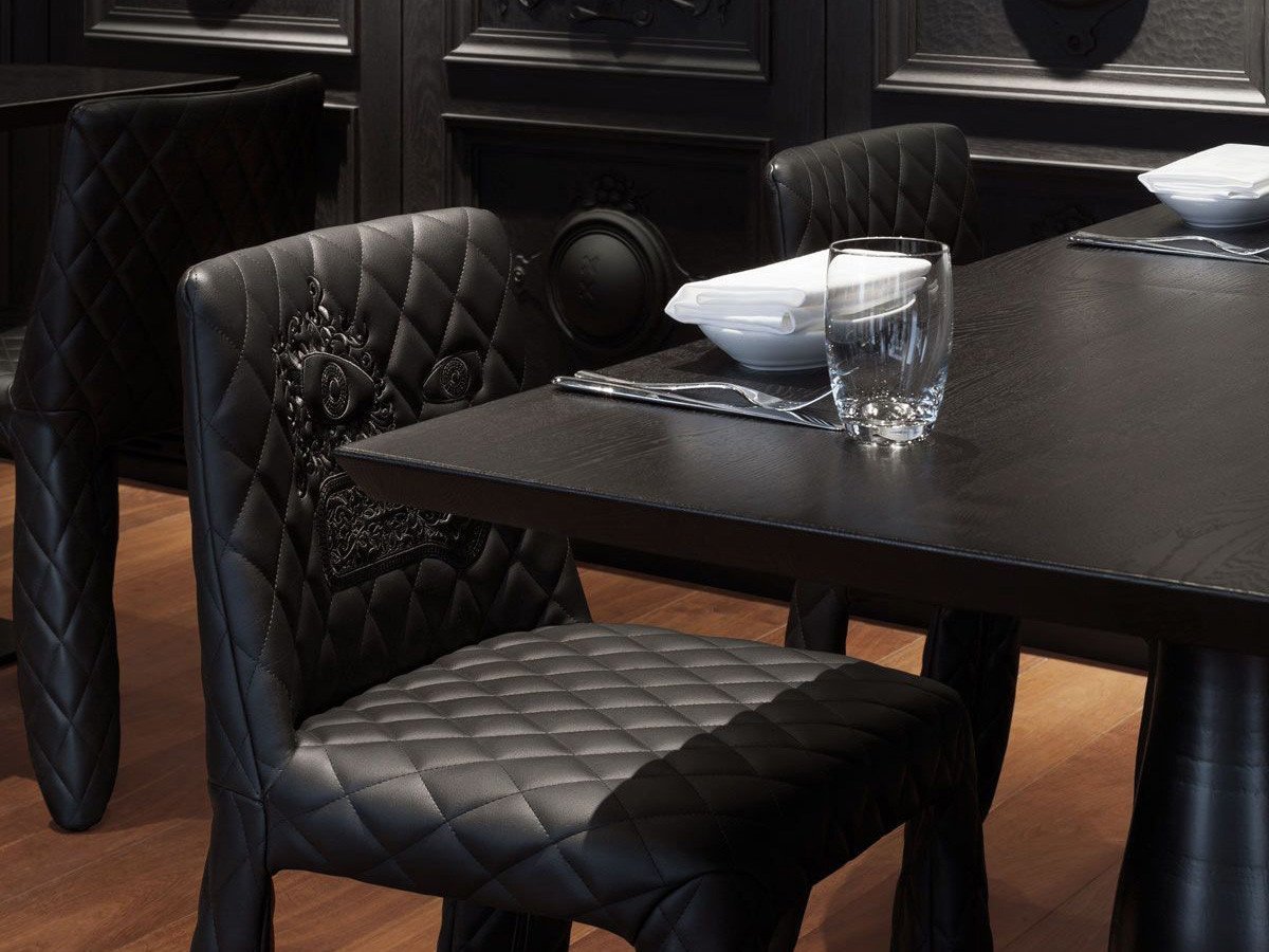 【モーイ/moooi / GOODS】のMonster Chair / モンスター チェア(合成皮革) インテリア・キッズ・メンズ・レディースファッション・服の通販 founy(ファニー) 　送料無料　Free Shipping　クッション　Cushion, Throw Pillow　フォルム　Silhouette, Form　ミックス　Mix, Mixed Style　ラグジュアリー　Luxury, Elegant　ホーム・キャンプ・アウトドア・お取り寄せ　Home Living / Home & Lifestyle / Camping Gear / Outdoor Camping　家具・インテリア　Home Furniture & Interior. Stylish & Functional Living Spaces　チェア・椅子　Seating & Chairs　ダイニングチェア・木製チェア　Dining Chairs　タイプ:刺繍あり|ID: prp329100000003191 ipo3291000000034649592