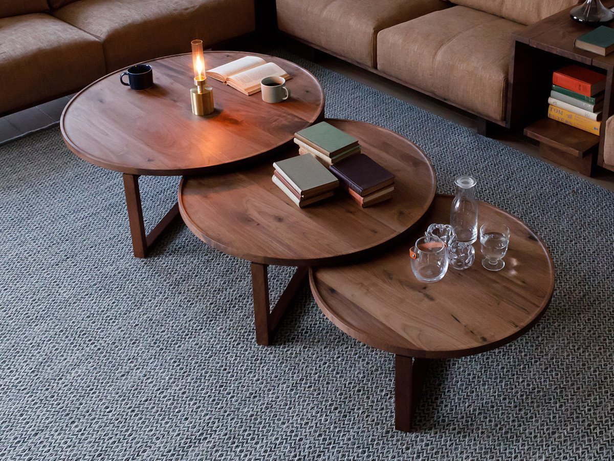 【ヒラシマ/HIRASHIMA / GOODS】のSPAGO Circle Table / スパーゴ サークルテーブル インテリア・キッズ・メンズ・レディースファッション・服の通販 founy(ファニー) 　イタリア　Italy　コンパクト　Compact, Small Size　サークル　Circle, Round Design　テーブル　Table, Dining Table　ホーム・キャンプ・アウトドア・お取り寄せ　Home Living / Home & Lifestyle / Camping Gear / Outdoor Camping　家具・インテリア　Home Furniture & Interior. Stylish & Functional Living Spaces　テーブル　Dining, Coffee & Side Tables　ローテーブル・センターテーブル　Coffee & Center Tables　サイズ:(左から)直径98 × 高さ36cm、直径84 × 高さ32cm、直径70 × 高さ28cm|ID: prp329100000003196 ipo3291000000036861671