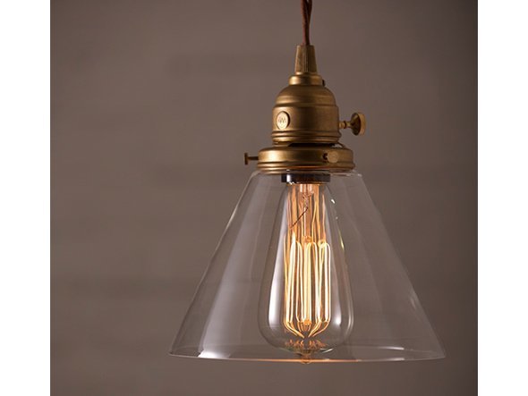 【フライミー ファクトリー/FLYMEe Factory / GOODS】のCUSTOM SERIES Brass Pendant Light × Trans Mini / カスタムシリーズ 真鍮ペンダントライト(口金E26) × トランス(ミニ) インテリア・キッズ・メンズ・レディースファッション・服の通販 founy(ファニー) 　ガラス　Glass, Glassware　シンプル　Simple, Minimal　ツイスト　Tweed, Tweed Fabric　台形　A-Line, Trapezoid Shape　フォルム　Silhouette, Form　送料無料　Free Shipping　ホーム・キャンプ・アウトドア・お取り寄せ　Home Living / Home & Lifestyle / Camping Gear / Outdoor Camping　家具・インテリア　Home Furniture & Interior. Stylish & Functional Living Spaces　ライト・照明　Lamps & Lighting Fixtures　ペンダントライト・吊り下げ照明　Pendant Light / Hanging Light Fixture　参考イメージ|ID: prp329100000003228 ipo3291000000036807887