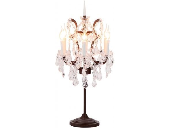 【ハロ/HALO / GOODS】のTABLE LAMP / シャンデリア テーブルランプ インテリア・キッズ・メンズ・レディースファッション・服の通販 founy(ファニー) 　送料無料　Free Shipping　ガラス　Glass, Glassware　クリスタル　Crystal, Swarovski　テーブル　Table, Dining Table　ラグジュアリー　Luxury, Elegant　ヴィンテージ　Vintage Style　ホーム・キャンプ・アウトドア・お取り寄せ　Home Living / Home & Lifestyle / Camping Gear / Outdoor Camping　家具・インテリア　Home Furniture & Interior. Stylish & Functional Living Spaces　ライト・照明　Lamps & Lighting Fixtures　シャンデリア・クリスタル照明　Chandelier / Crystal Ceiling Light　点灯時|ID: prp329100000003255 ipo3291000000036472700