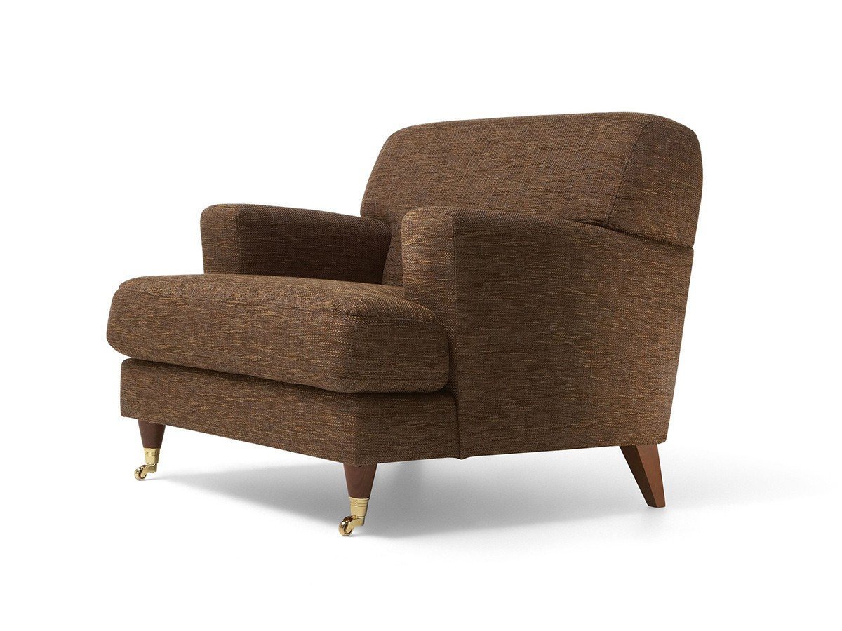 【フライミー ブラン/FLYMEe Blanc / GOODS】の1P SOFA / 1人掛けソファ n5995(真鍮キャスター脚) 人気、トレンドファッション・服の通販 founy(ファニー) 　クッション　Cushion　フォルム　Form　ホーム・キャンプ・アウトドア・お取り寄せ　Home,Garden,Outdoor,Camping Gear　家具・インテリア　Furniture　ソファー　Sofa　other-3|ID: prp329100000003261 ipo3291000000031535426