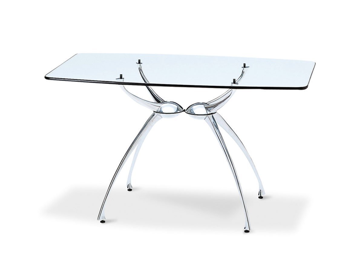 【フライミー ノワール/FLYMEe Noir / GOODS】のDining Table / ダイニングテーブル 幅128cm m71243 インテリア・キッズ・メンズ・レディースファッション・服の通販 founy(ファニー) 　ガラス　Glass, Glassware　テーブル　Table, Dining Table　ホーム・キャンプ・アウトドア・お取り寄せ　Home Living / Home & Lifestyle / Camping Gear / Outdoor Camping　家具・インテリア　Home Furniture & Interior. Stylish & Functional Living Spaces　テーブル　Dining, Coffee & Side Tables　ダイニングテーブル・食卓テーブル　Dining Tables　天板:クリアガラス|ID: prp329100000003315 ipo3291000000033063168