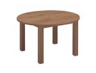 【フライミー ヴェール/FLYMEe vert / GOODS】のRound Table / ラウンドテーブル #103959 ウッド:ウォールナット、脚部タイプ:タイプA|ID:prp329100000003319