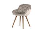 【カリガリス/Calligaris / GOODS】のIGLOO SOFT / イグルー ソフト CS/1841 大人の最旬トレンドファッション＆コーディネート founy(ファウニー) 送料無料 Free Shipping おすすめ Recommended / Our Picks クッション Cushion, Throw Pillow フォルム Silhouette, Form ベルベット Velvet, Velvety ラグジュアリー Luxury, Elegant ホーム・キャンプ・アウトドア・お取り寄せ Home Living / Home & Lifestyle / Camping Gear / Outdoor Camping 家具・インテリア Home Furniture & Interior. Stylish & Functional Living Spaces チェア・椅子 Seating & Chairs ダイニングチェア・木製チェア Dining Chairs thumbnail シートS0F サンド、脚部P1GW カナレットウォールナット|ID: prp329100000003333 ipo3291000000037067543