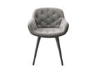 【カリガリス/Calligaris / GOODS】のIGLOO SOFT / イグルー ソフト CS/1841 大人の最旬トレンドファッション＆コーディネート founy(ファウニー) 送料無料 Free Shipping おすすめ Recommended / Our Picks クッション Cushion, Throw Pillow フォルム Silhouette, Form ベルベット Velvet, Velvety ラグジュアリー Luxury, Elegant ホーム・キャンプ・アウトドア・お取り寄せ Home Living / Home & Lifestyle / Camping Gear / Outdoor Camping 家具・インテリア Home Furniture & Interior. Stylish & Functional Living Spaces チェア・椅子 Seating & Chairs ダイニングチェア・木製チェア Dining Chairs thumbnail シートS0L アッシュグレイ、脚部P15L マットブラック|ID: prp329100000003333 ipo3291000000037067545