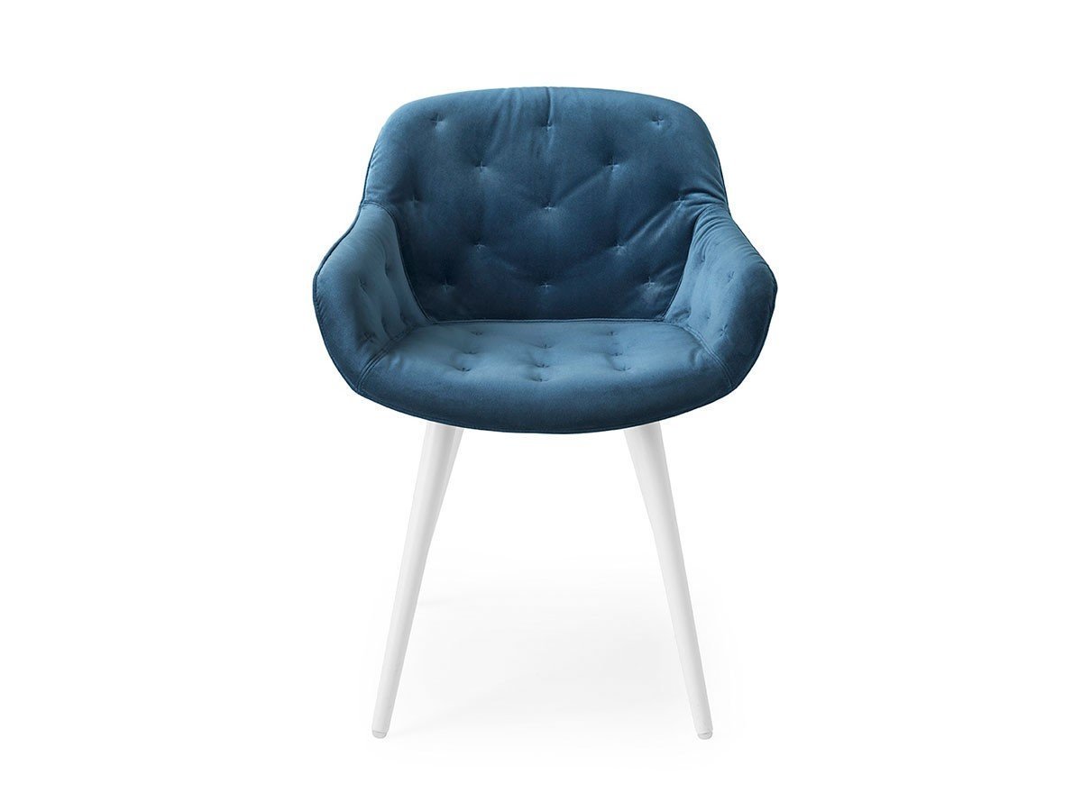 【カリガリス/Calligaris / GOODS】のIGLOO SOFT / イグルー ソフト CS/1841 インテリア・キッズ・メンズ・レディースファッション・服の通販 founy(ファウニー) 　送料無料　Free Shipping　おすすめ　Recommended / Our Picks　クッション　Cushion, Throw Pillow　フォルム　Silhouette, Form　ベルベット　Velvet, Velvety　ラグジュアリー　Luxury, Elegant　ホーム・キャンプ・アウトドア・お取り寄せ　Home Living / Home & Lifestyle / Camping Gear / Outdoor Camping　家具・インテリア　Home Furniture & Interior. Stylish & Functional Living Spaces　チェア・椅子　Seating & Chairs　ダイニングチェア・木製チェア　Dining Chairs　シートS0J オーシャンブルー、脚部P94 マットオプティックホワイト|ID: prp329100000003333 ipo3291000000037067554