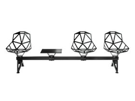 【マジス/MAGIS / GOODS】 CHAIR ONE PUBLIC SEATING SYSTEM 2 / チェア ワン パブリックシーティングシステム2 3シート + ミニテーブル + 4シートベース人気、トレンドファッション・服の通販 founy(ファニー) テーブル Table, Dining Table |ID:prp329100000003338