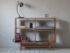 【グリニッチ オリジナル ファニチャー/greeniche original furniture / GOODS】のBook Case Wide / ブックケース ワイド ウッド:レッドオーク(アンティークブラウン塗装)|ID: prp329100000003345 ipo3291000000030239830