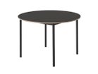 【ムート/MUUTO / GOODS】のBASE TABLE Φ110 / ベーステーブル(直径110cm) ブラックリノリウム / プライウッド / ブラック|ID:prp329100000003353